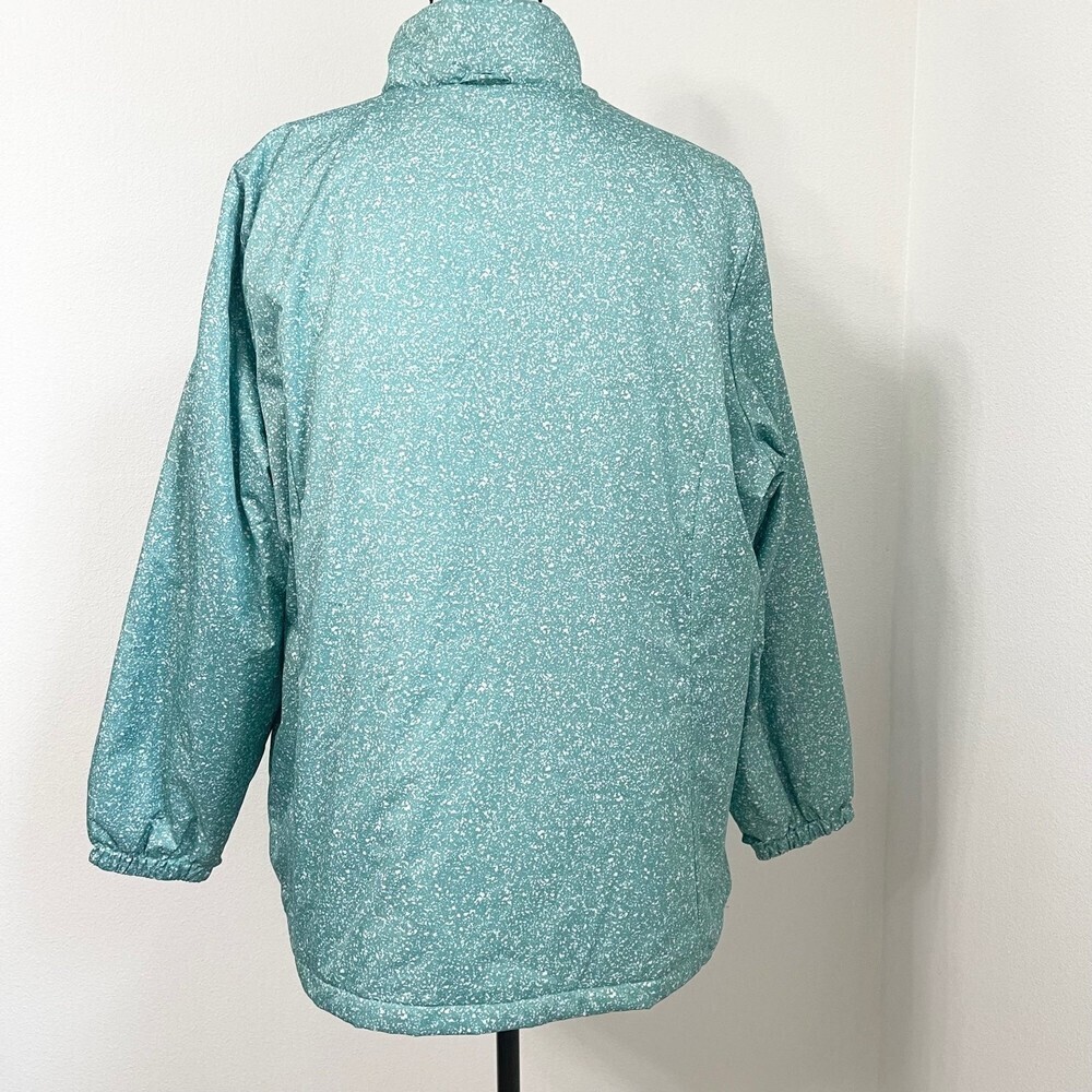 Womens ZeroXposur Green Zip Up Winter Jacket Size 1X - Picture 2 of 12